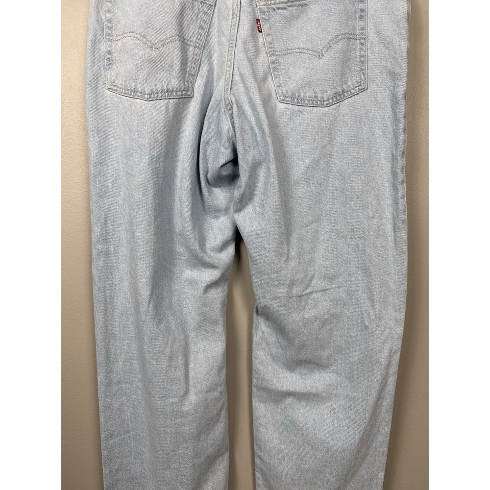 NWT Levis '94‎ Baggy Jeans 33x31 Blue Light Wash Distressed Denim Streetwear 90s - Picture 10 of 12